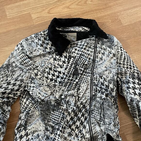 Silvana Cirri By Cisil Baby BLACK WHITE UNIQUE Jacket XS - Picture 3 of 8